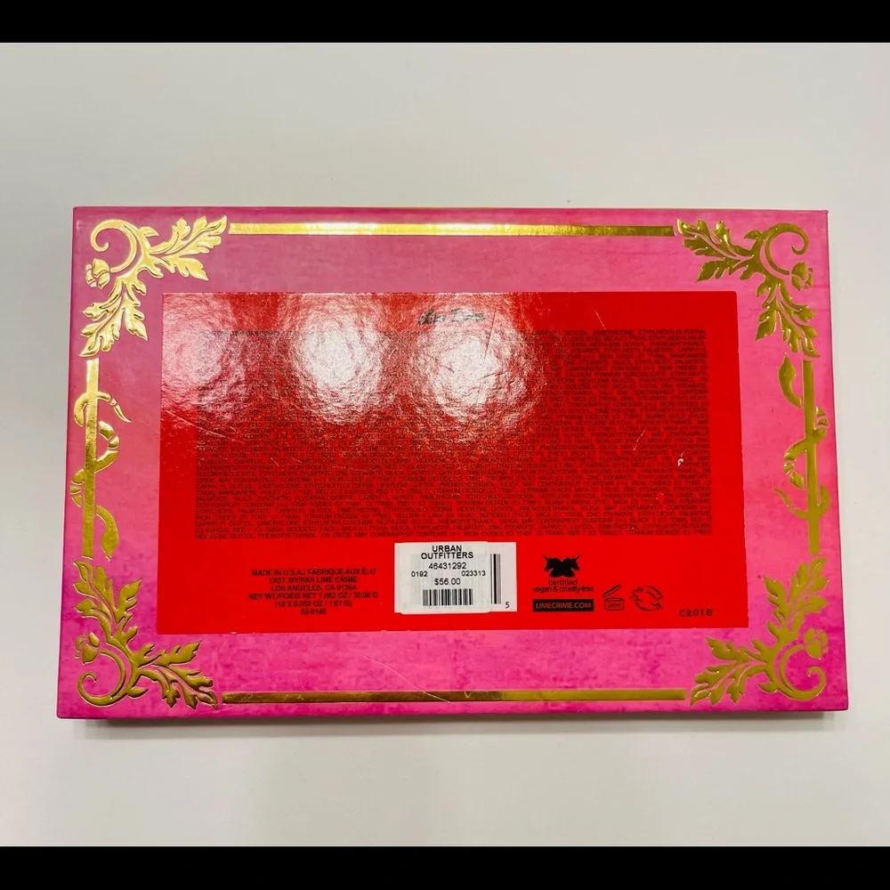 LIMECRIME VENUS XL EYE SHADOW PALETTE